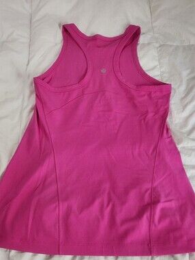 Lululemon Tank Top Size 8/10 Pink Waist Length